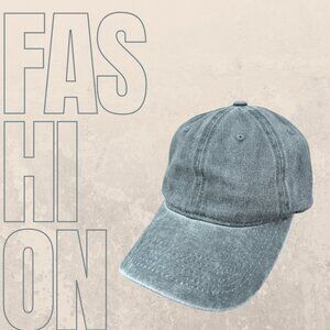 Unisex caps -Vintage grey OZ/ monogram hat/hat with name/ hat wi…